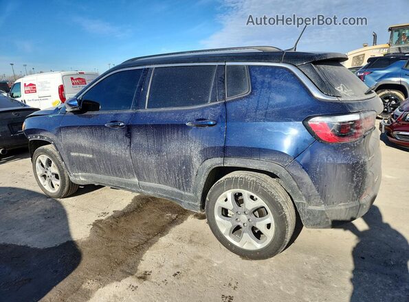 3C4NJDCB9MT578890 2021 JEEP COMPASS Blue Задня ліва чверть