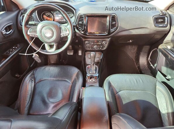3C4NJDCB9MT578890 2021 JEEP COMPASS Blue Вид панелі приладів