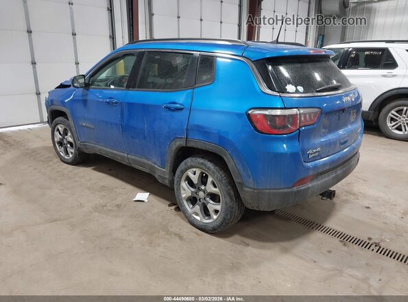 3C4NJDCBXLT147926 2020 JEEP COMPASS Light Blue Tył lewy