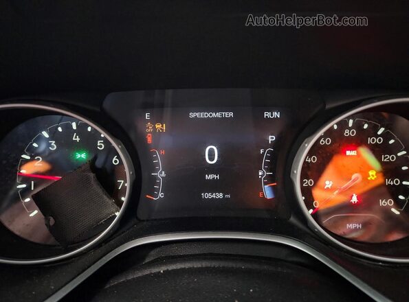 3C4NJDCBXMT520349 2021 JEEP COMPASS Blue Vista del cuadro de instrumentos