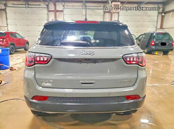 3C4NJDCN2PT551125 2023 JEEP COMPASS Gray Rear view