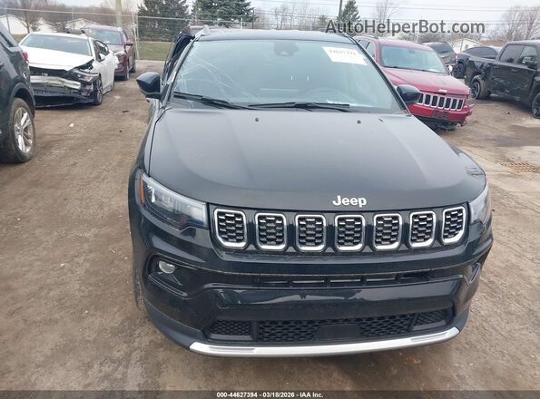 3C4NJDCN2ST586031 2025 JEEP COMPASS Black Widok zestawu wskaźników