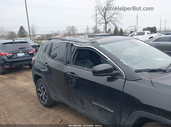 3C4NJDCN2ST586031 2025 JEEP COMPASS Black Widok z przodu
