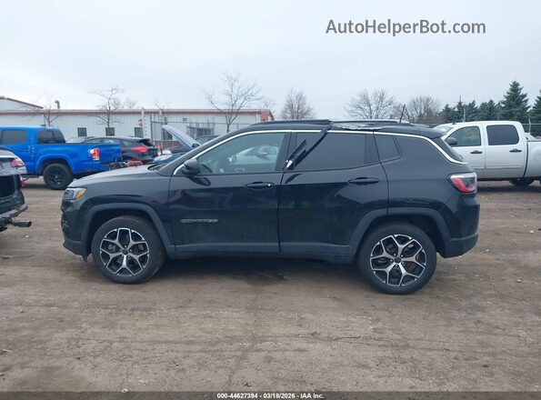 3C4NJDCN2ST586031 2025 JEEP COMPASS Black Widok wnętrza 360 stopni
