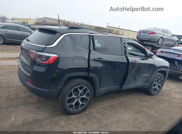 3C4NJDCN2ST586031 2025 JEEP COMPASS Black Widok wnętrza z tyłu