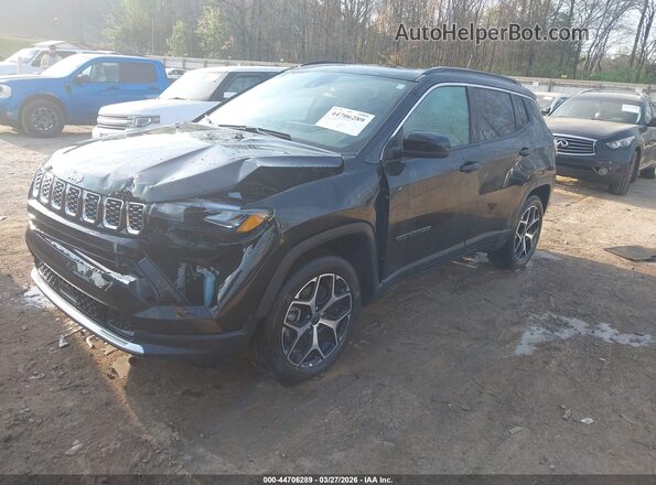 3C4NJDCN3ST560702 2025 JEEP COMPASS Black Front left