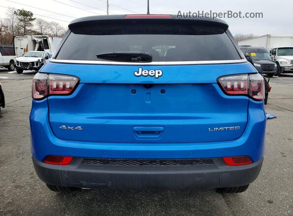 3C4NJDCN3TT187694 2026 JEEP COMPASS Blue Front interior view