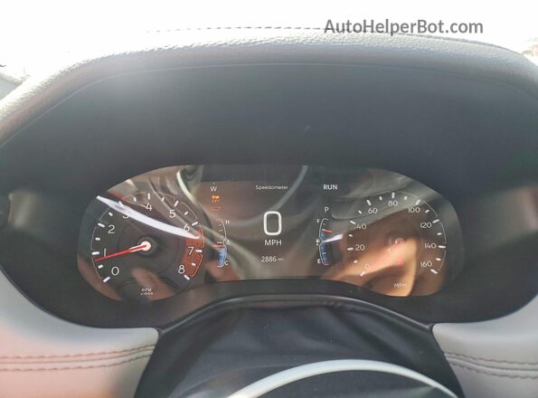 3C4NJDCN3TT207605 2026 JEEP COMPASS Белый Вид щитка приборов