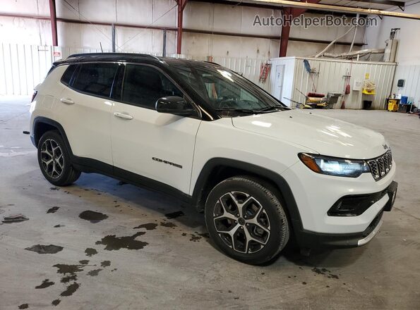 3C4NJDCN7ST584582 2025 JEEP COMPASS White Սալոնի 360 աստիճան տեսք