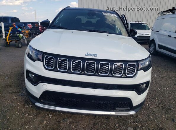 3C4NJDCN8TT207020 2026 JEEP COMPASS White Вид спереду