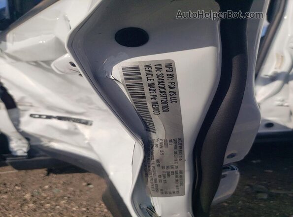 3C4NJDCN8TT207020 2026 JEEP COMPASS White Вид наклейки з VIN-кодом