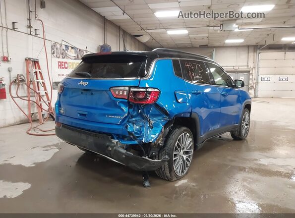 3C4NJDCN9PT536203 2023 JEEP COMPASS Blue Rear right