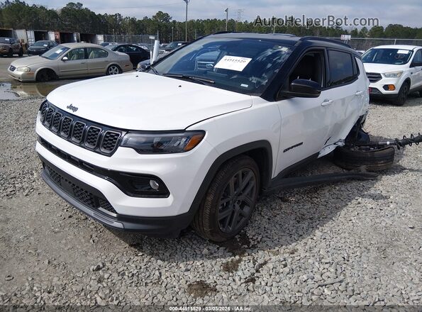 3C4NJDCN9TT177722 2026 JEEP COMPASS White წინა მარცხენა ხედი სამი მეოთხედიდან