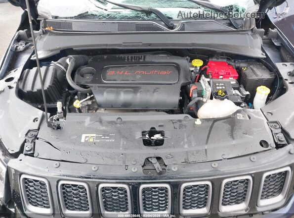 3C4NJDDB0MT588836 2021 JEEP COMPASS Blue Rear view