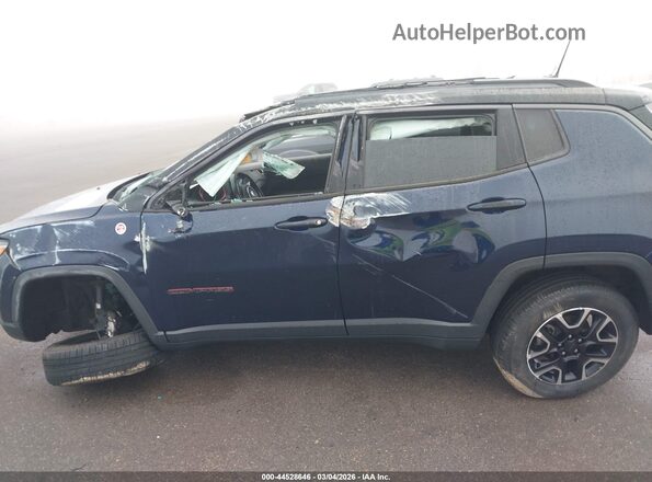 3C4NJDDB0MT588836 2021 JEEP COMPASS Blue 