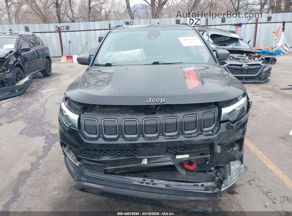 3C4NJDDB0NT191290 2022 JEEP COMPASS Black Widok zestawu wskaźników