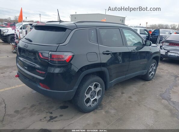 3C4NJDDB0NT191290 2022 JEEP COMPASS Black Tył prawy