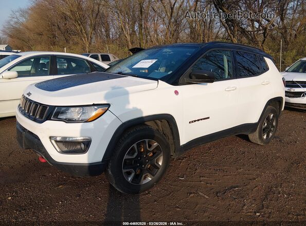 3C4NJDDB5HT630746 2017 JEEP NEW COMPASS White წინა მარცხენა ხედი სამი მეოთხედიდან