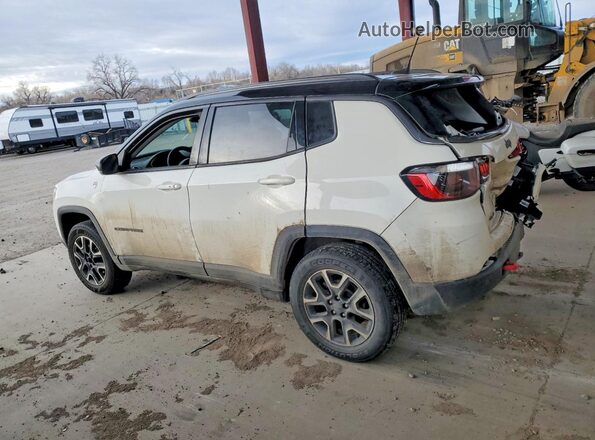 3C4NJDDB8MT598224 2021 JEEP COMPASS Белый Задняя левая четверть