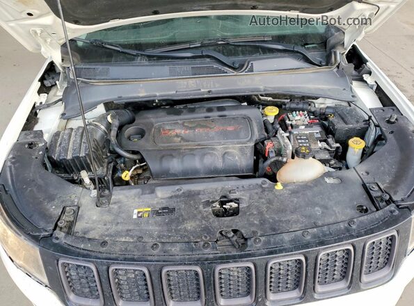 3C4NJDDB8MT598224 2021 JEEP COMPASS Белый Вид подкапотного пространства
