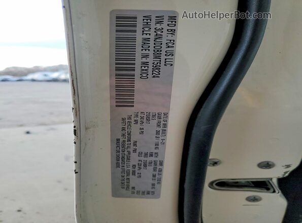 3C4NJDDB8MT598224 2021 JEEP COMPASS Белый Вид наклейки с VIN-кодом