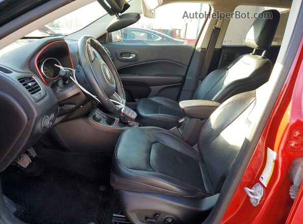 3C4NJDDBXKT773408 2019 JEEP COMPASS Red 
