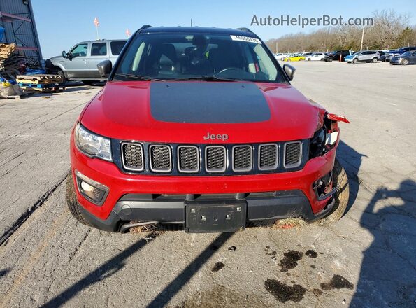 3C4NJDDBXKT773408 2019 JEEP COMPASS Red 