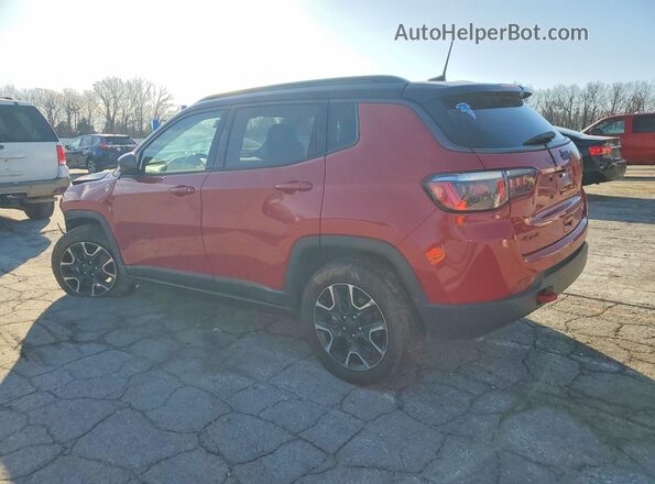 3C4NJDDBXKT773408 2019 JEEP COMPASS Red 