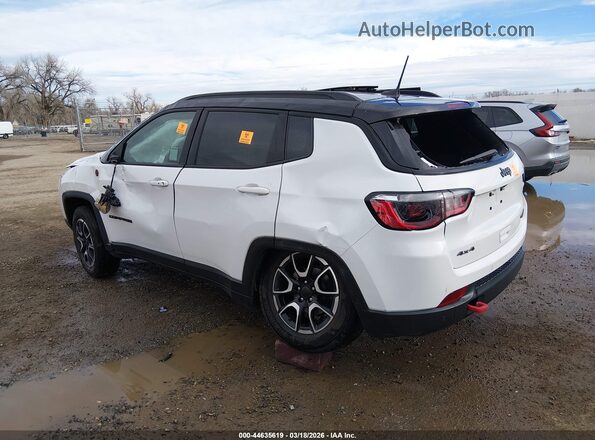 3C4NJDDN4RT144831 2024 JEEP COMPASS Белый Задняя левая четверть