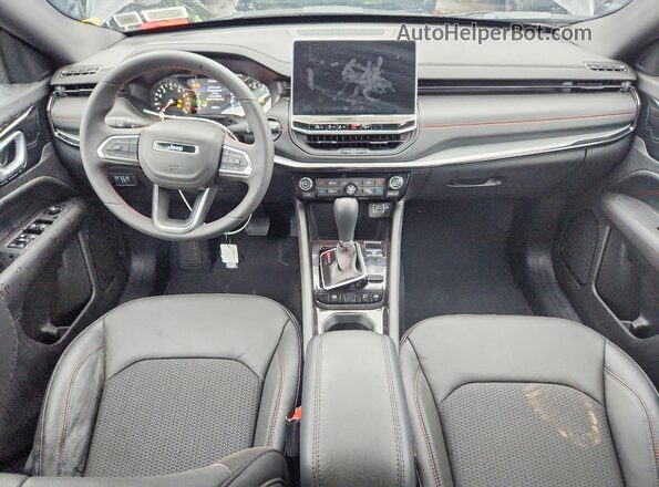 3C4NJDDN9ST570021 2025 JEEP COMPASS Black Вид панелі приладів