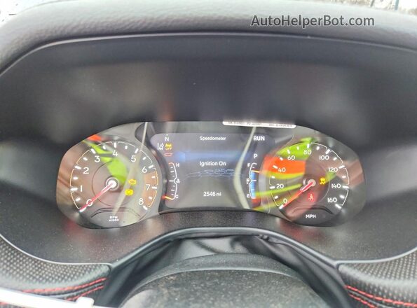 3C4NJDDN9ST570021 2025 JEEP COMPASS Black Вид щитка приладів