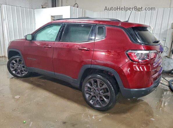 3C4NJDEB2MT600807 2021 JEEP COMPASS Красный Задняя левая четверть