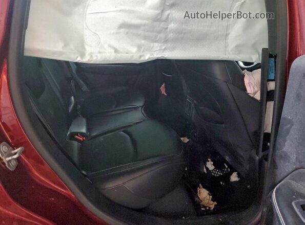 3C4NJDEB2MT600807 2021 JEEP COMPASS Красный Вид задних сидений