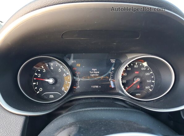3C4NJDEB9MT590132 2021 JEEP COMPASS Black ხელსაწყოთა პანელის ხედი