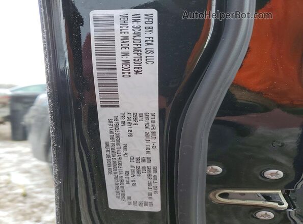 3C4NJDFN6PT501694 2023 JEEP COMPASS Black VIN კოდის სტიკერის ხედი