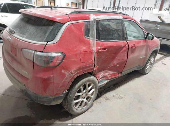 3C4NJDFN9RT594021 2024 JEEP COMPASS Maroon Задня права чверть