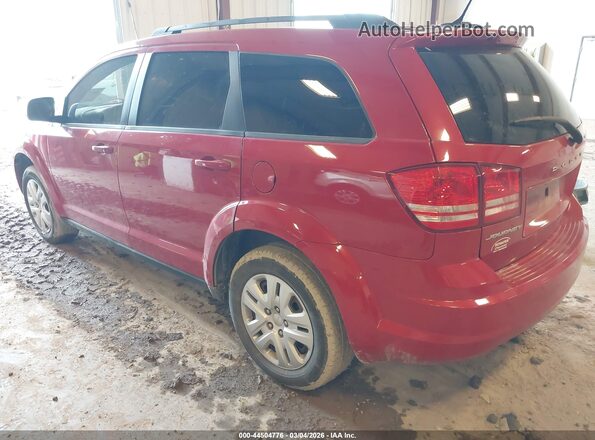 3C4PDCAB2HT586753 2017 DODGE JOURNEY Red 