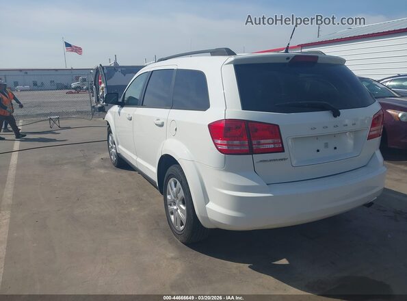 3C4PDCAB3GT219472 2016 DODGE JOURNEY White Trasero izquierdo