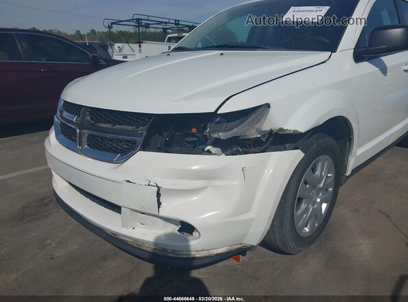 3C4PDCAB3GT219472 2016 DODGE JOURNEY White Vista frontal