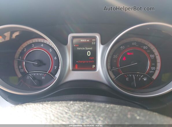 3C4PDCAB3GT219472 2016 DODGE JOURNEY White Vista de los asientos traseros