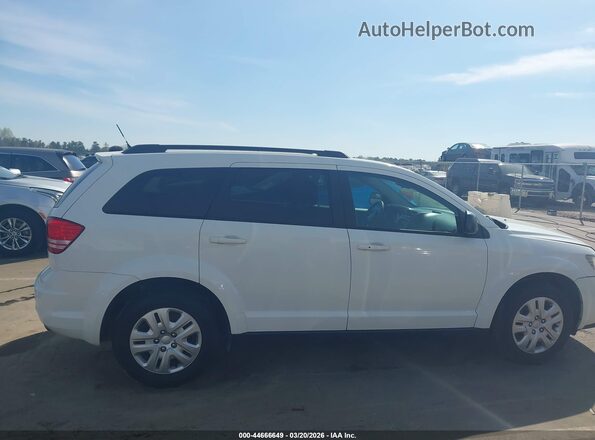 3C4PDCAB3GT219472 2016 DODGE JOURNEY White Vista interior trasera
