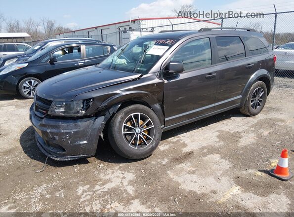 3C4PDCAB3JT533226 2018 DODGE JOURNEY Gray Przód lewy
