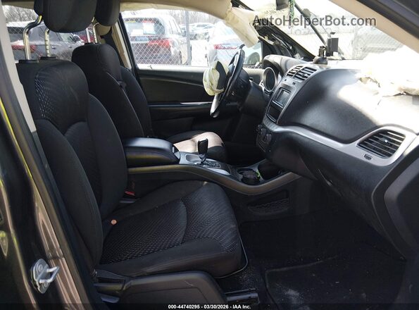 3C4PDCAB3JT533226 2018 DODGE JOURNEY Gray Widok wnętrza z przodu