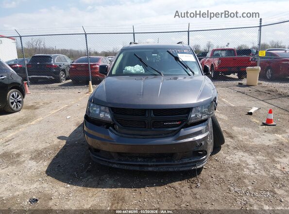 3C4PDCAB3JT533226 2018 DODGE JOURNEY Gray Widok wnętrza z tyłu
