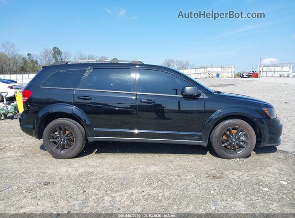 3C4PDCAB3LT181185 2020 DODGE JOURNEY Black Widok wnętrza z tyłu