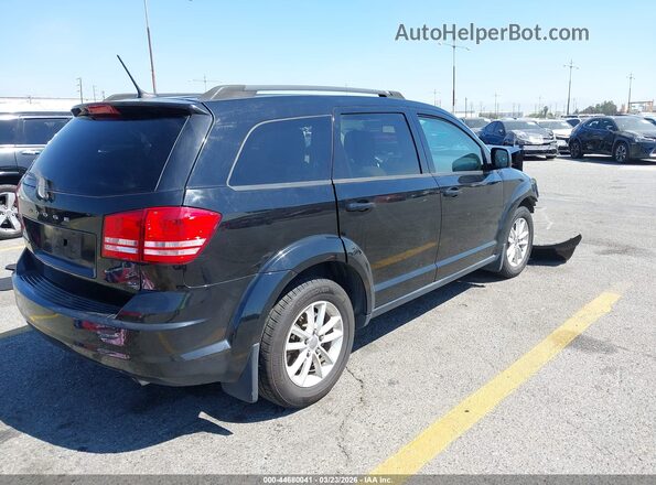 3C4PDCAB4GT209887 2016 DODGE JOURNEY Black Tył prawy