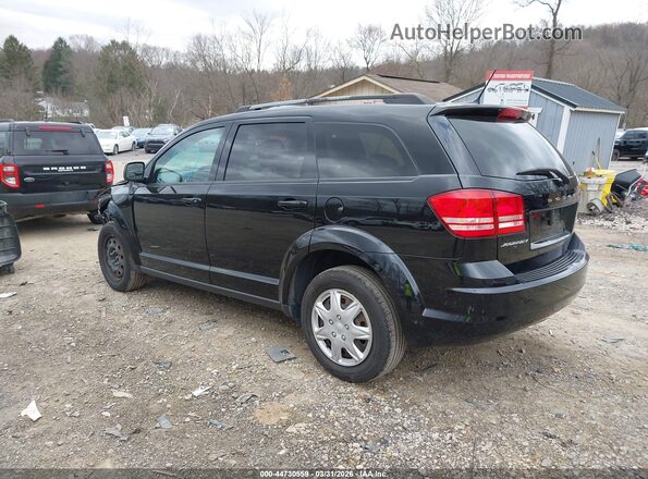 3C4PDCAB4HT705340 2017 DODGE JOURNEY Black Հետևի ձախ