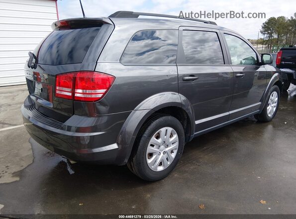 3C4PDCAB4JT446628 2018 DODGE JOURNEY Серый Задняя правая четверть
