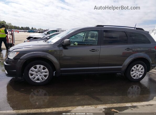 3C4PDCAB4JT446628 2018 DODGE JOURNEY Серый Панорамный вид салона 360°