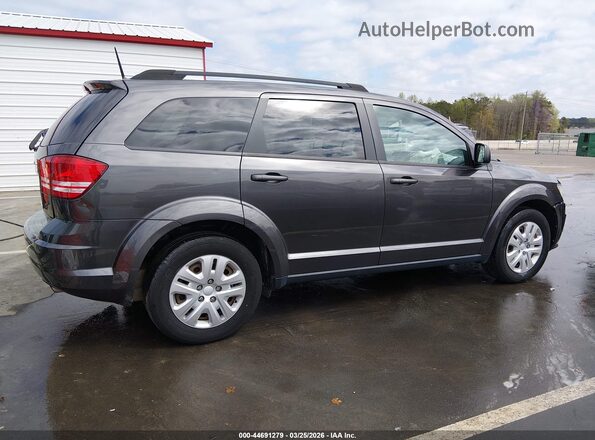 3C4PDCAB4JT446628 2018 DODGE JOURNEY Серый Вид задней части салона